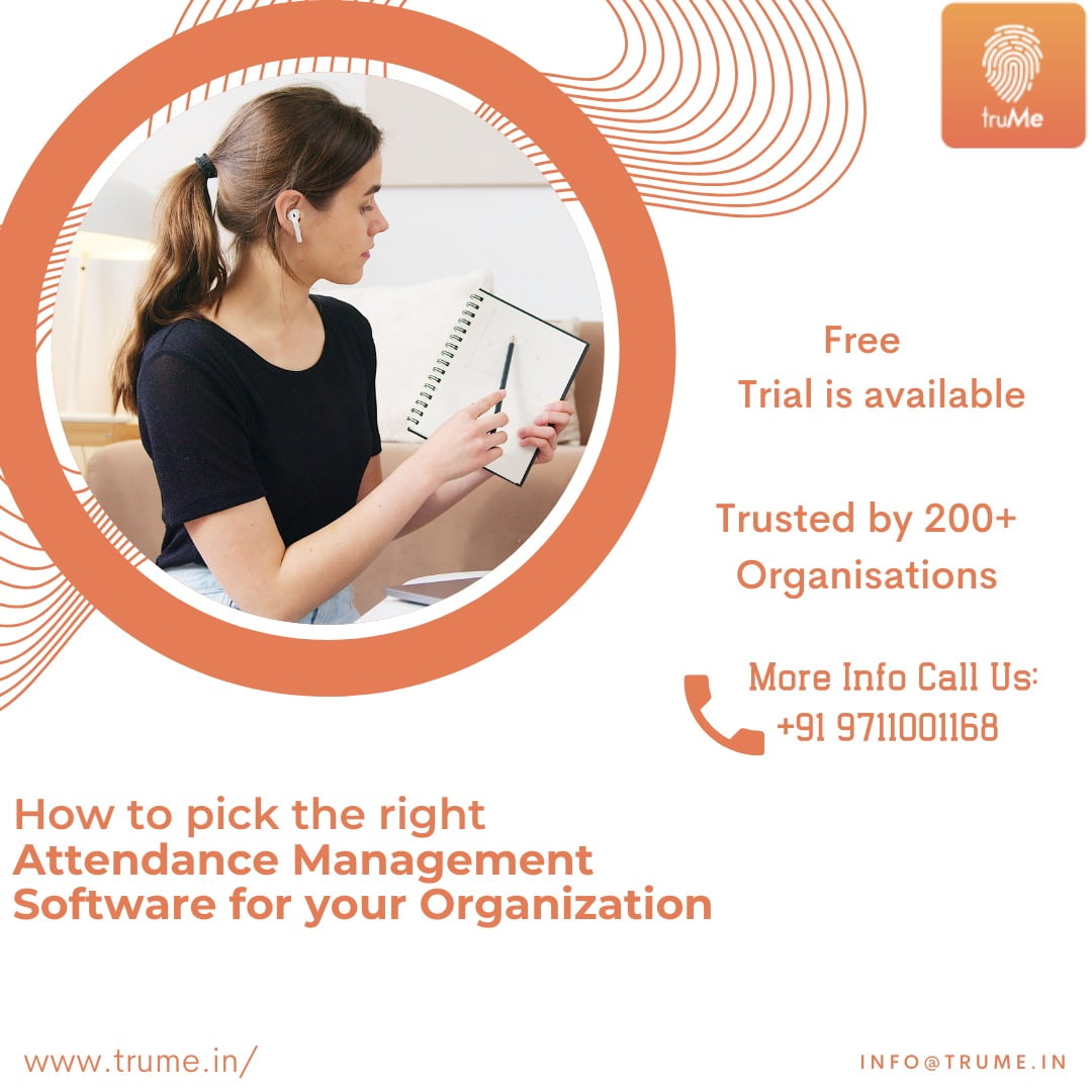 Employee Attendance Best Software for your Organization truMe