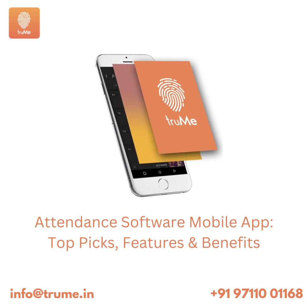 Attendance software mobile app